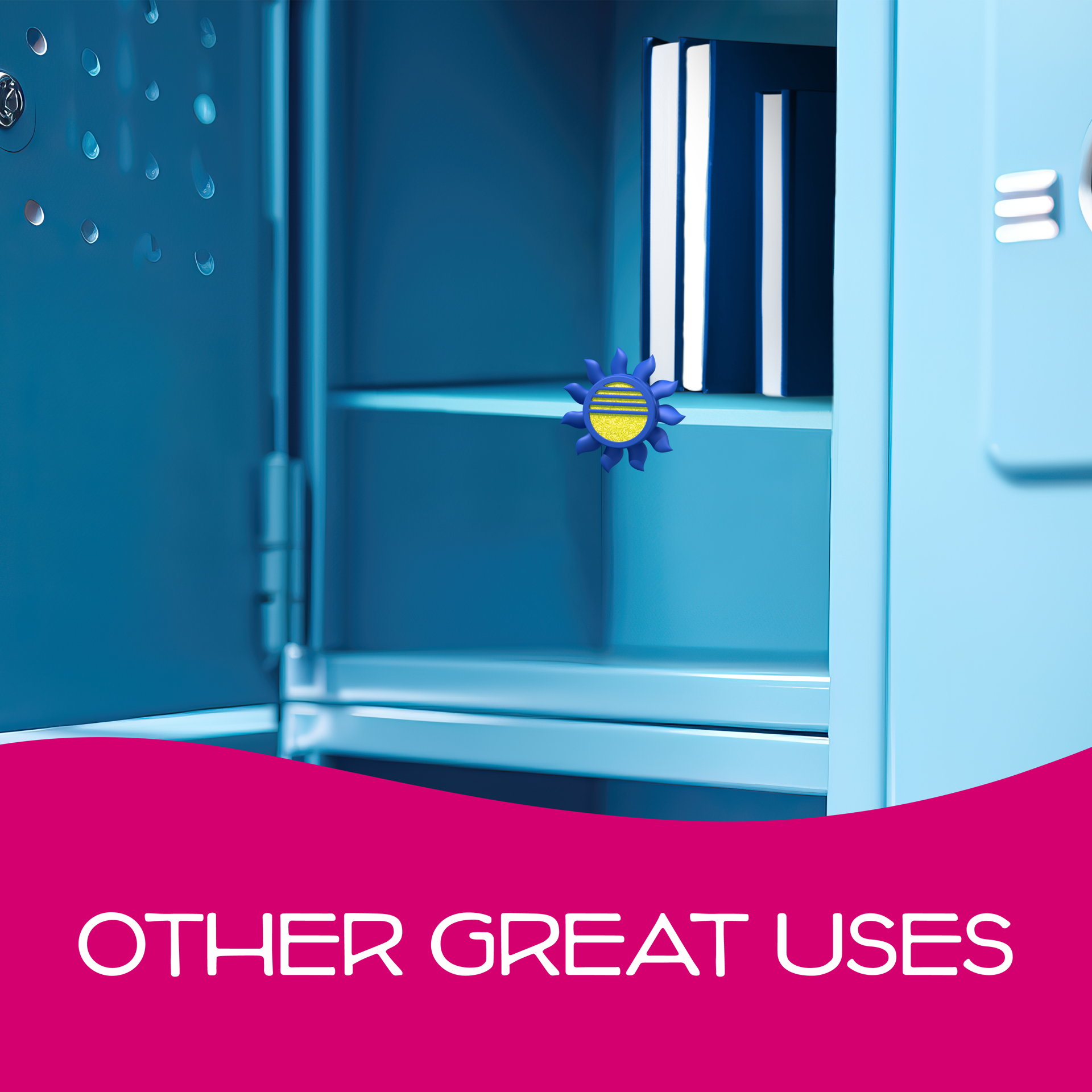 slide 4 of 6, California Scents Novelty Sun Spinner Car Air Freshener Vent Clip, Newport New Car Scent, 1 ct