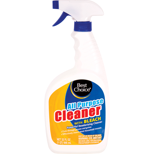 slide 1 of 1, Best Choice All Purpose Cleaner With Bleach, 32 oz