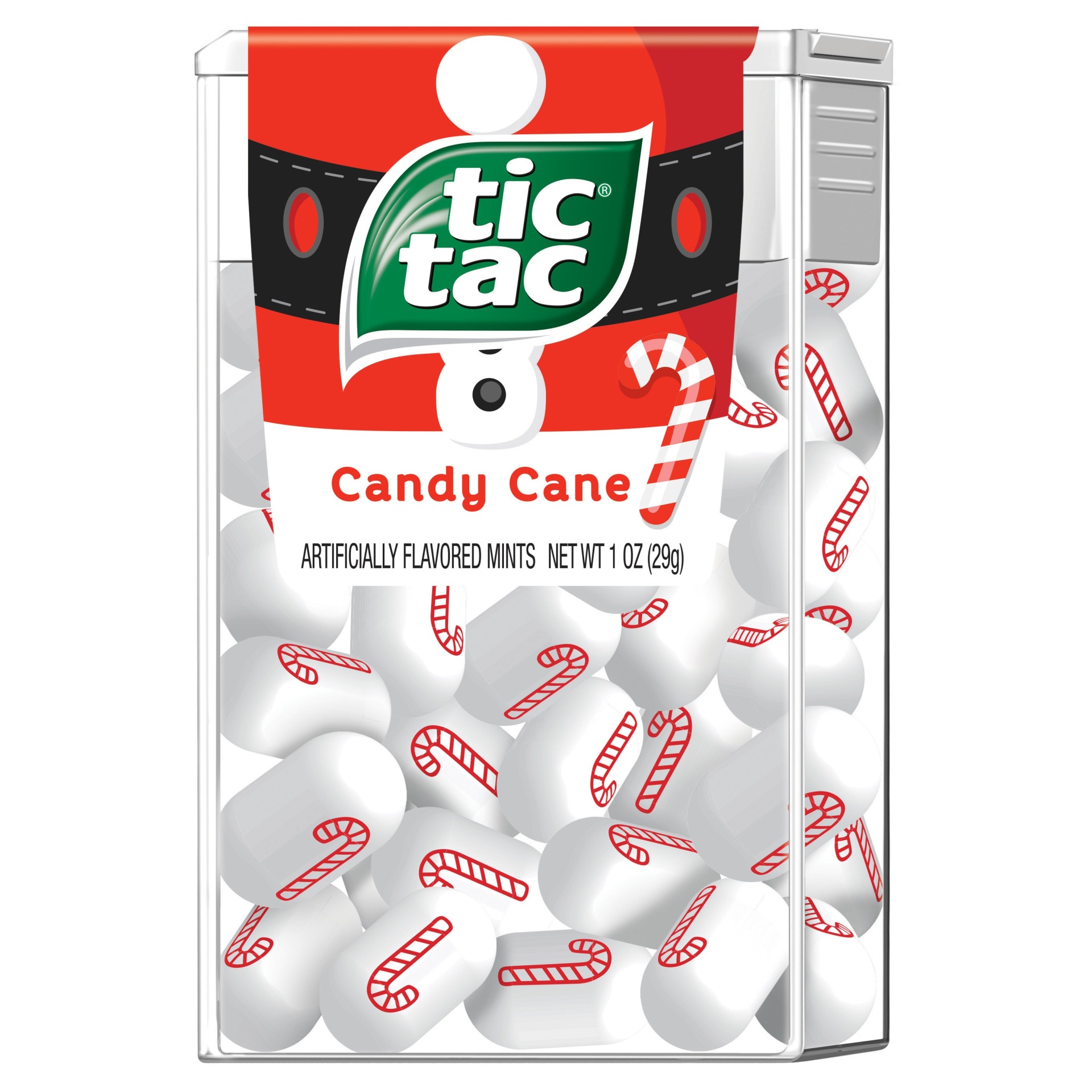 slide 1 of 1, Tic Tac Candy Cane, 1 oz