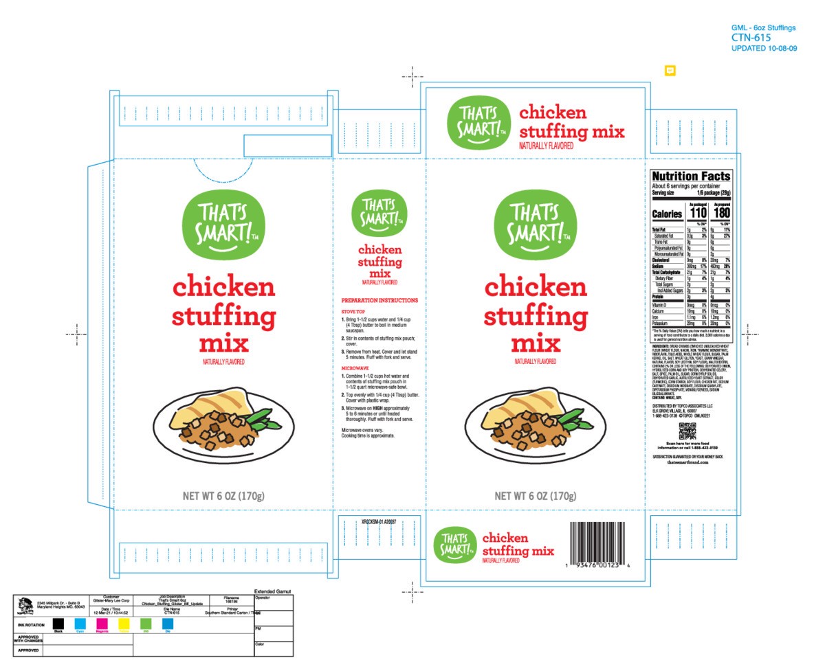 slide 3 of 16, That's Smart! Chicken Stuffing Mix 6 oz, 6 oz