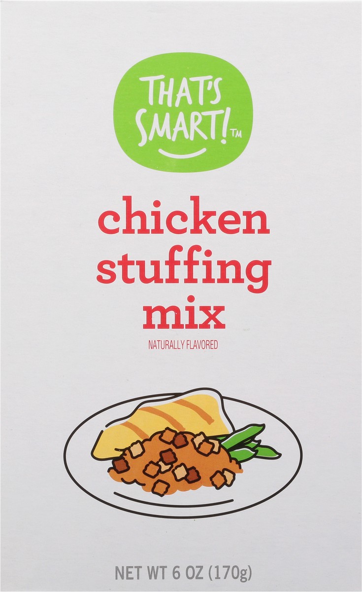 slide 9 of 16, That's Smart! Chicken Stuffing Mix 6 oz, 6 oz