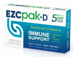 EZC Pak+D 5-Day Tapered Immune Support Pack, 28 ct