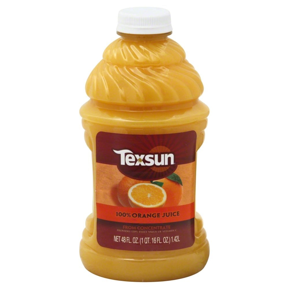 slide 1 of 1, Texsun Orance Juice 48 Oz Pet, 48 fl oz