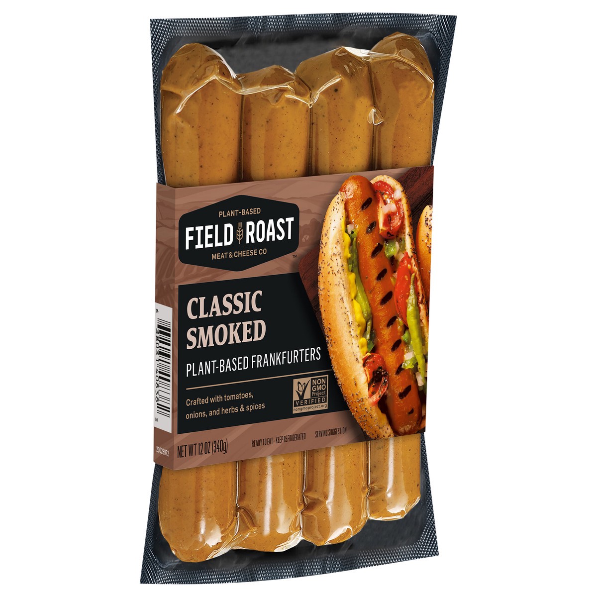 slide 2 of 11, Field Roast Smoked Frankfurter, 12 oz
