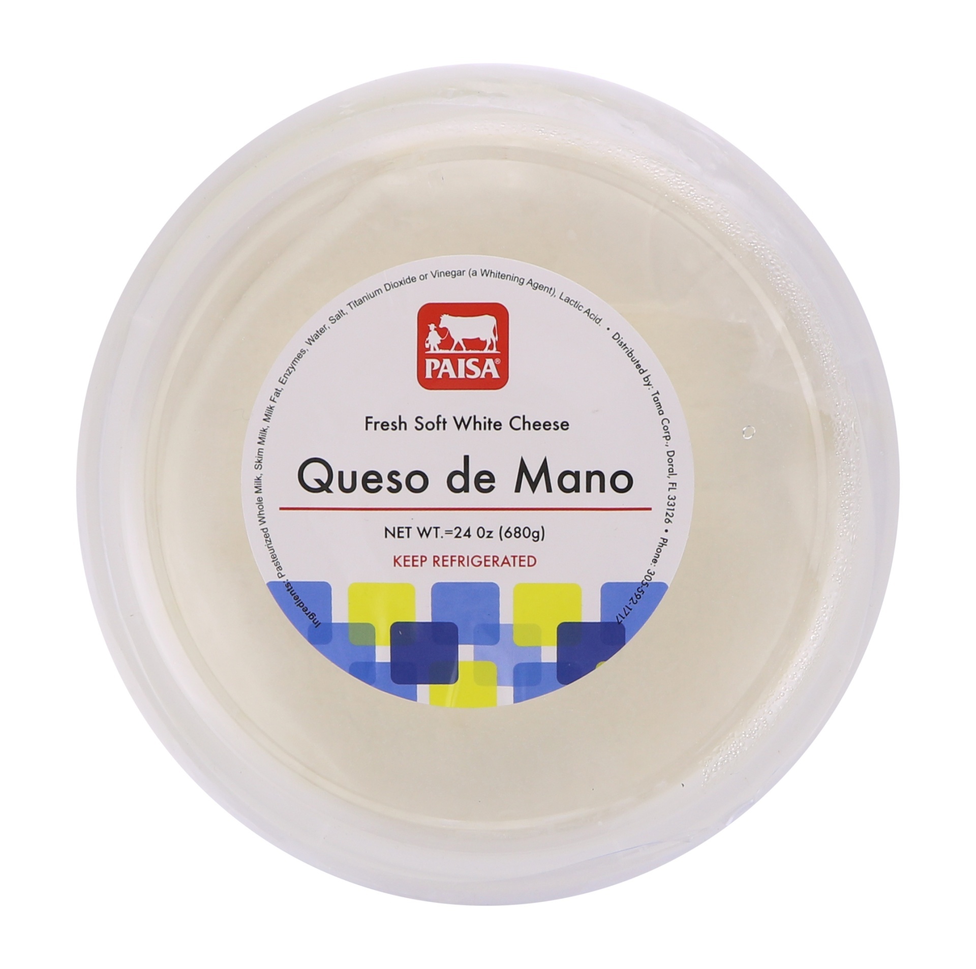 slide 1 of 1, PAISA Queso De Mano Soft Cheese, 24 oz