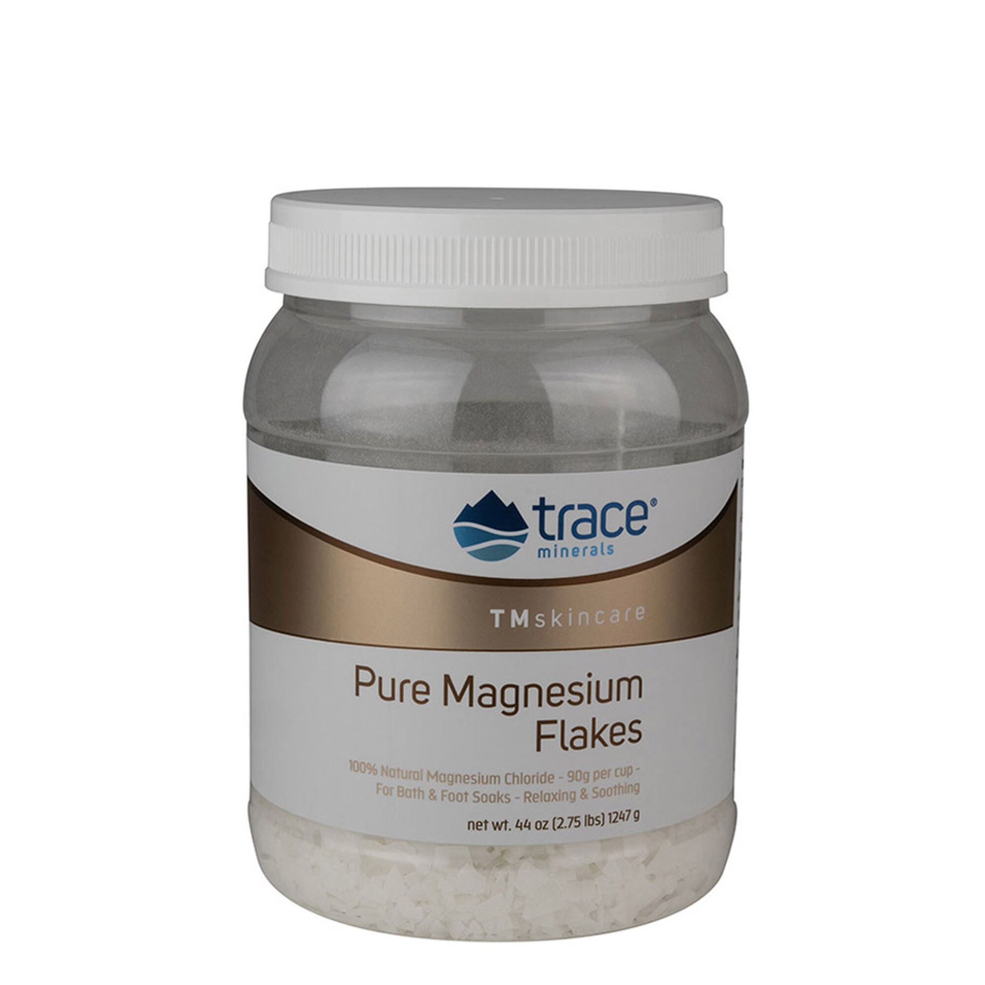 slide 1 of 1, Trace Minerals TM Skincare Pure Magnesium Flakes, 2.75 lb