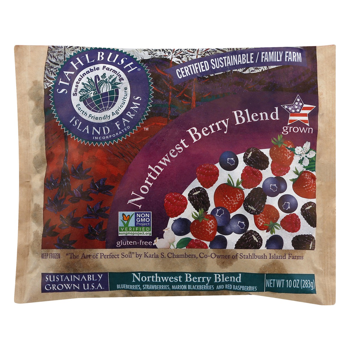 slide 1 of 10, Stahlbush Island Farms Northwest Berry Blend, 