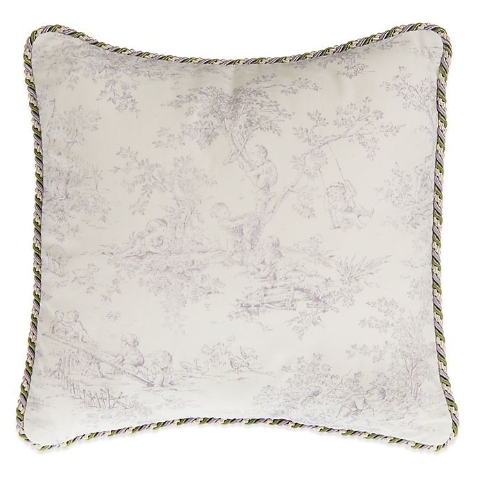 slide 1 of 1, Glenna Jean Penelope Toile Throw Pillow, 1 ct