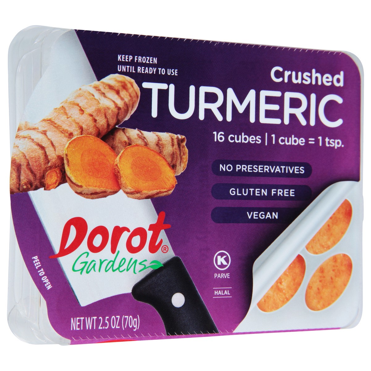 slide 4 of 11, Dorot Gardens Crushed Turmeric 16 ea, 5 oz