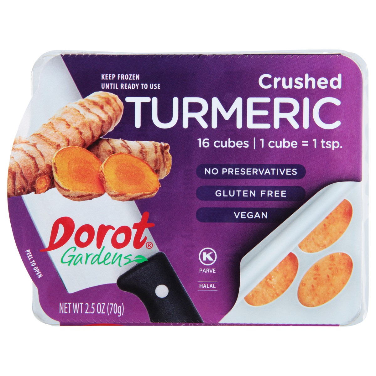 slide 6 of 11, Dorot Gardens Crushed Turmeric 16 ea, 5 oz