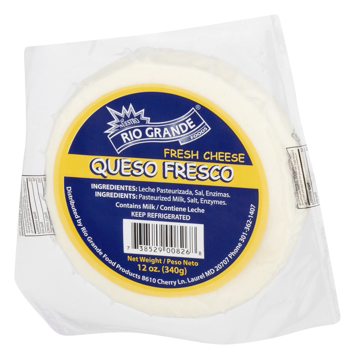 slide 8 of 8, Rio Grande Queso Fresco, 12 oz