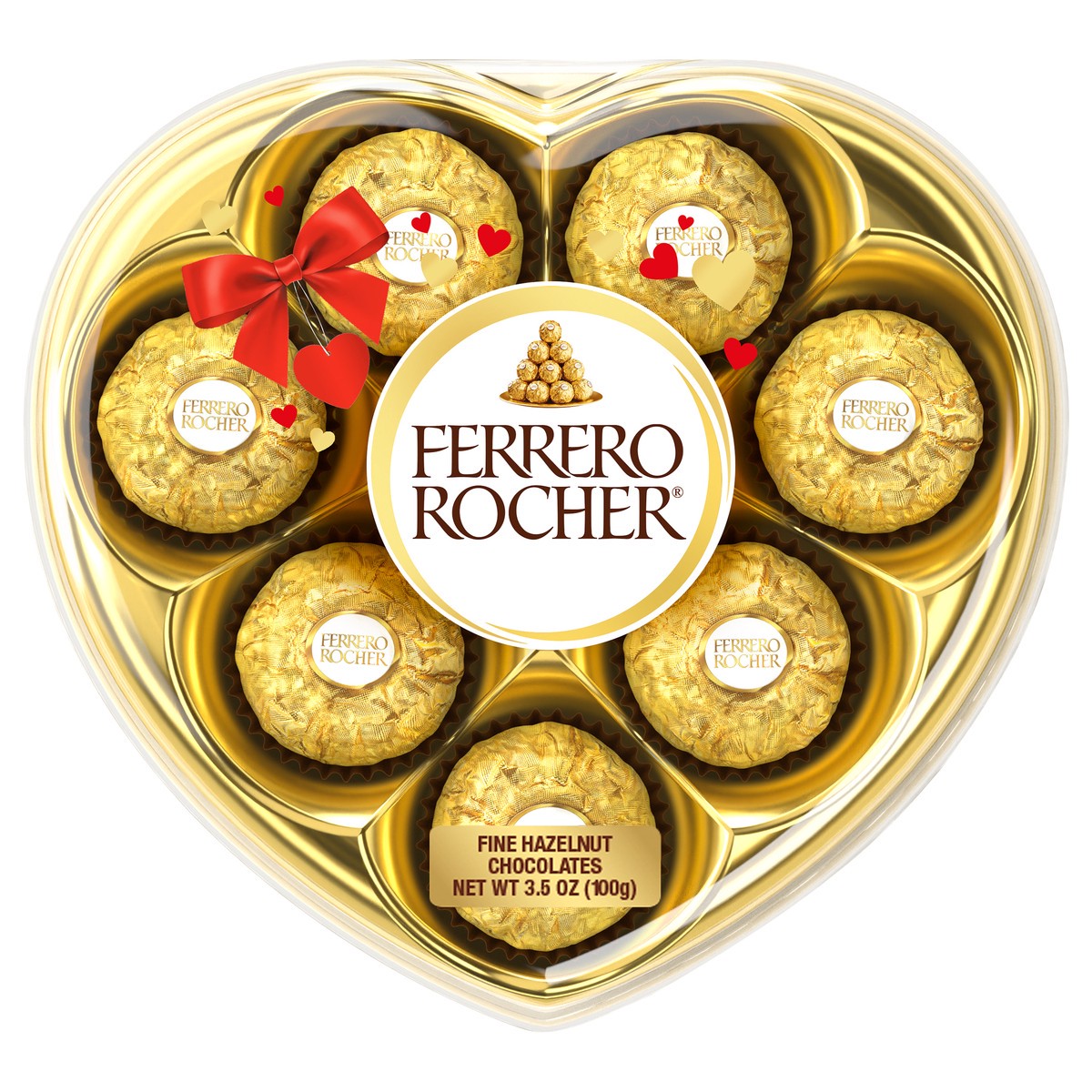 slide 1 of 2, Ferrero Rocher Fine Hazelnut Chocolates 3.5 oz, 3.5 oz