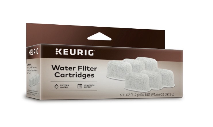 slide 1 of 2, Keurig Water Filter Refill Cartridges, 6 Count, for Use with Keurig K-Cup Pod Coffee Makers, 6 ct