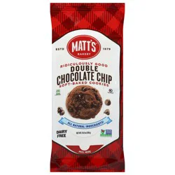 Matt's Bakery Soft-Baked Double Chocolate Chip Cookies - 10.5 oz