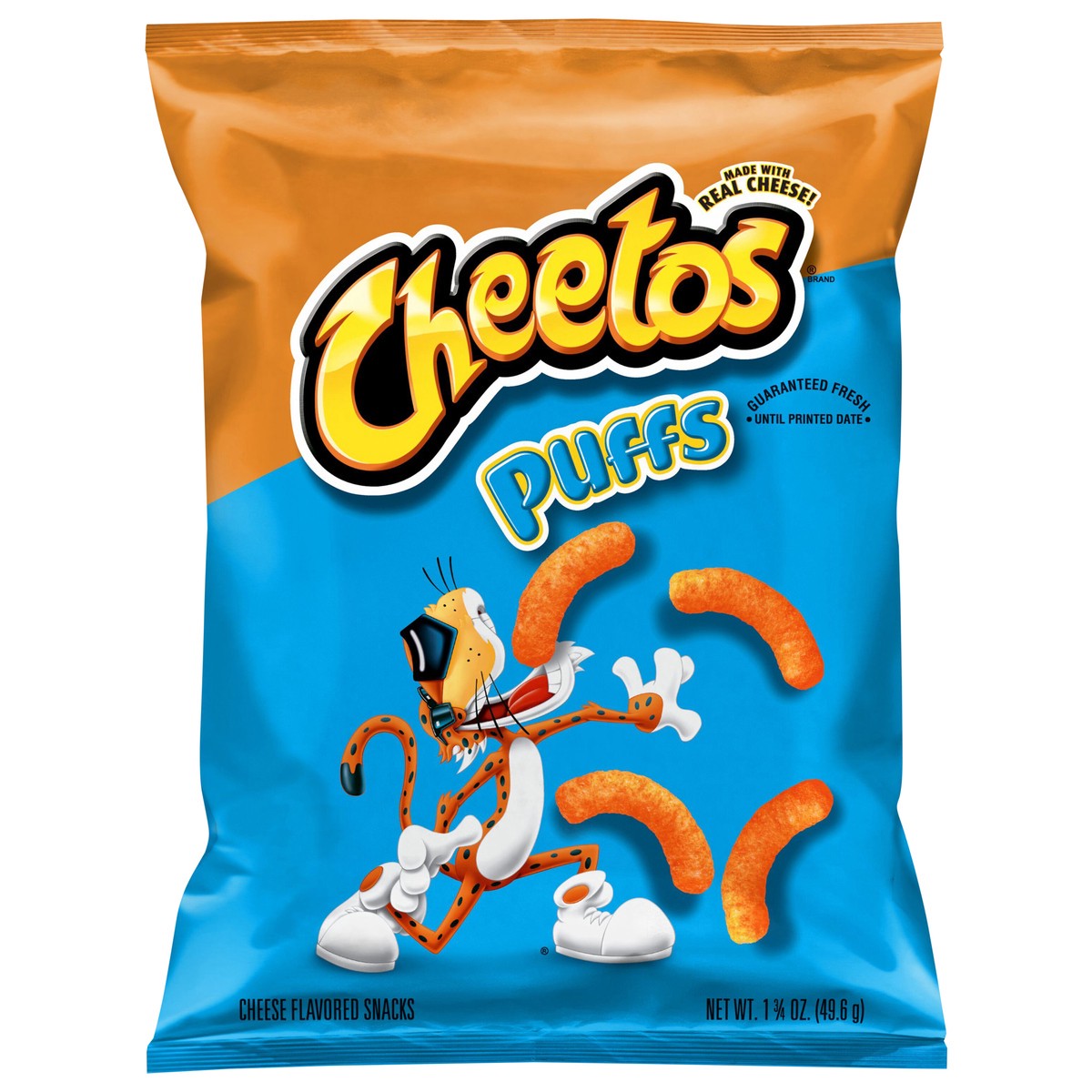 slide 1 of 7, Cheetos Puffs Cheese Flavored Snacks 1 3/4 Oz, 1.75 oz