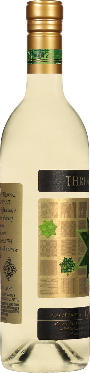 slide 3 of 12, Threadcount Quilt California Sauvignon Blanc 750 ml, 750 ml