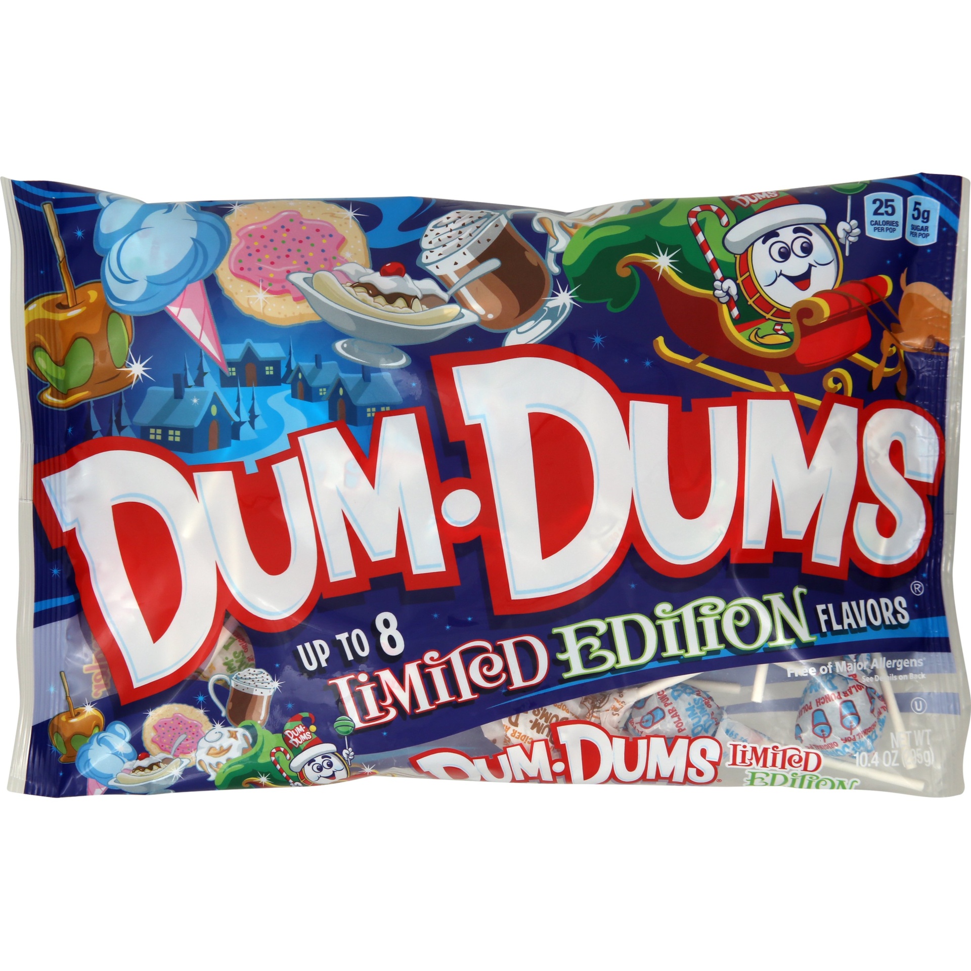 slide 1 of 2, Dum Dums Limited Edition Pops, 10.4 oz