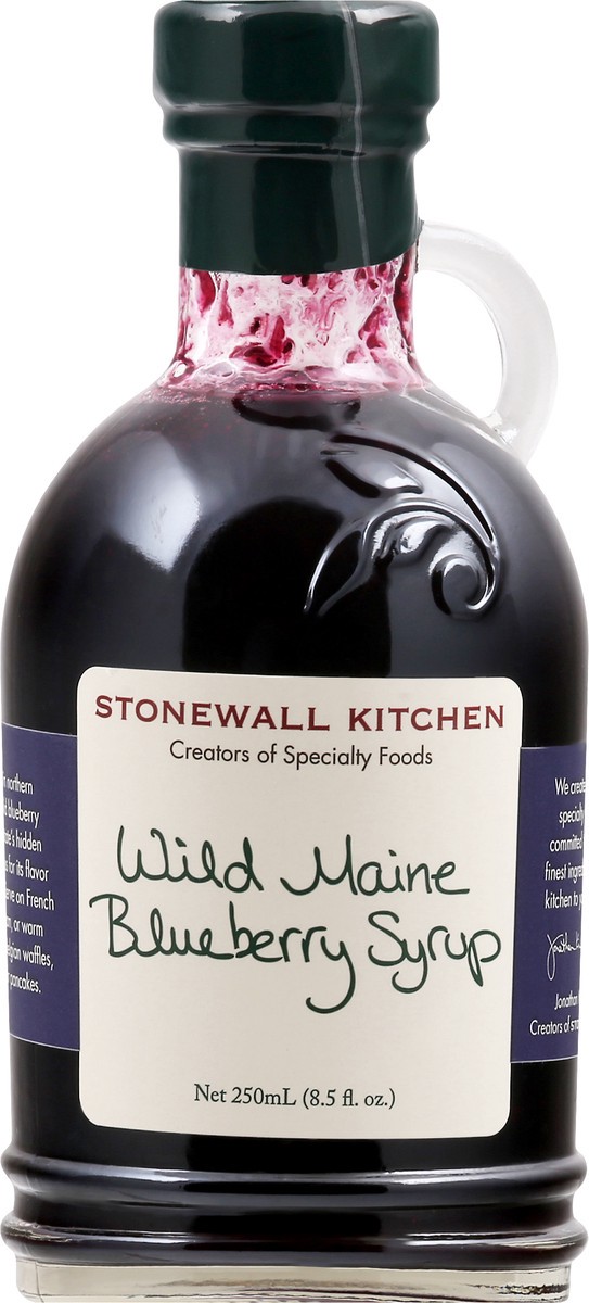 slide 9 of 12, Stonewall Kitchen Wild Maine Blueberry Syrup 250 ml, 250 ml