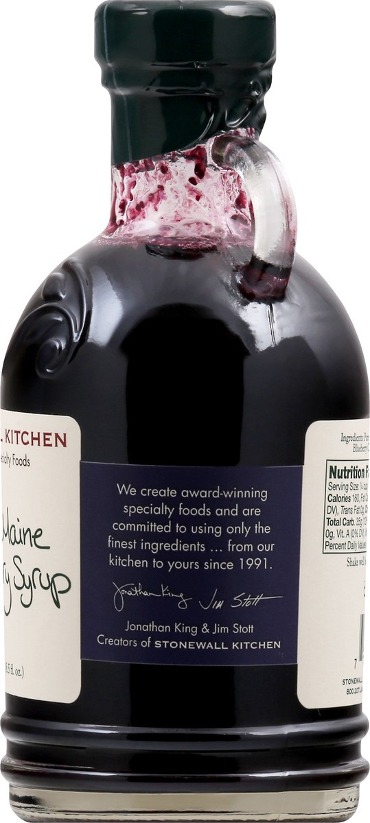 slide 8 of 12, Stonewall Kitchen Wild Maine Blueberry Syrup 250 ml, 250 ml