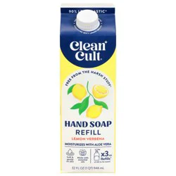 Cleancult Eco Liquid Lemon Verbena Hand Soap Refill 32 fl oz