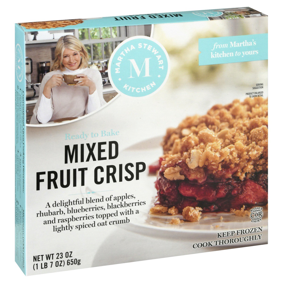 slide 2 of 9, Martha Stewart Kitchen Mixed Fruit Crisp, 23 oz