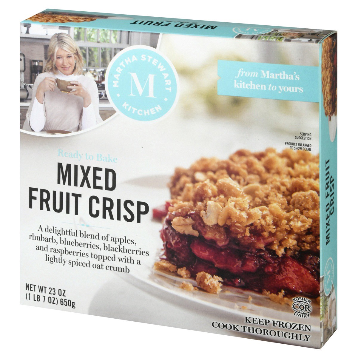 slide 3 of 9, Martha Stewart Kitchen Mixed Fruit Crisp, 23 oz