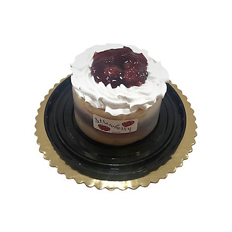 slide 1 of 1, Bakery Cake Torte Strawberry 5 Inch - Each, 1 ct