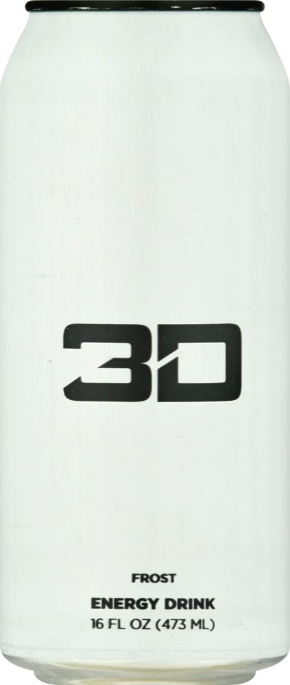 slide 1 of 1, 3D Energy White Energy Drink, 16 fl oz
