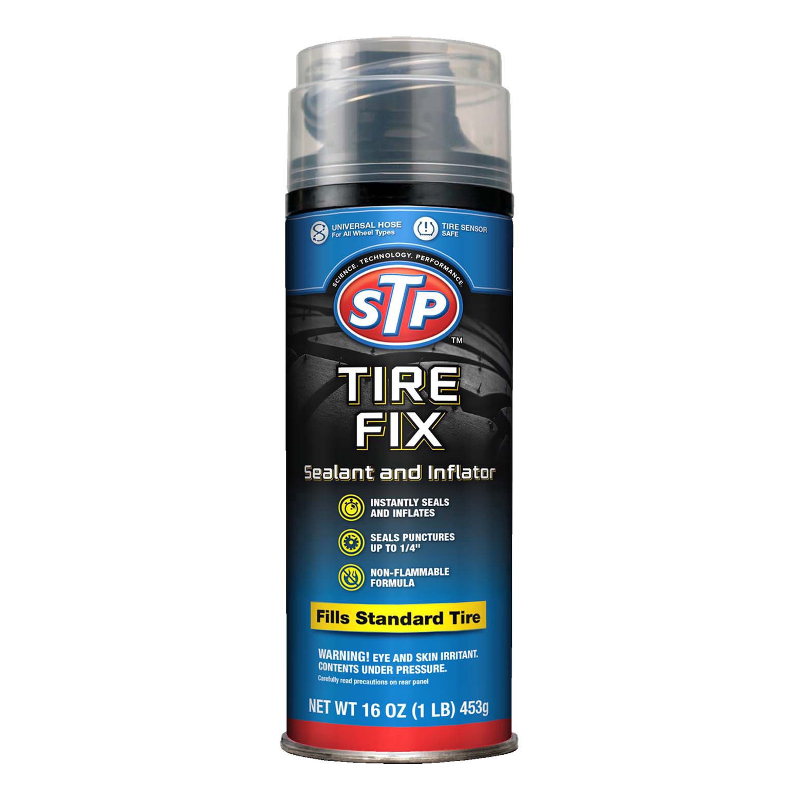 slide 1 of 1, STP Tire Fix, 16 oz