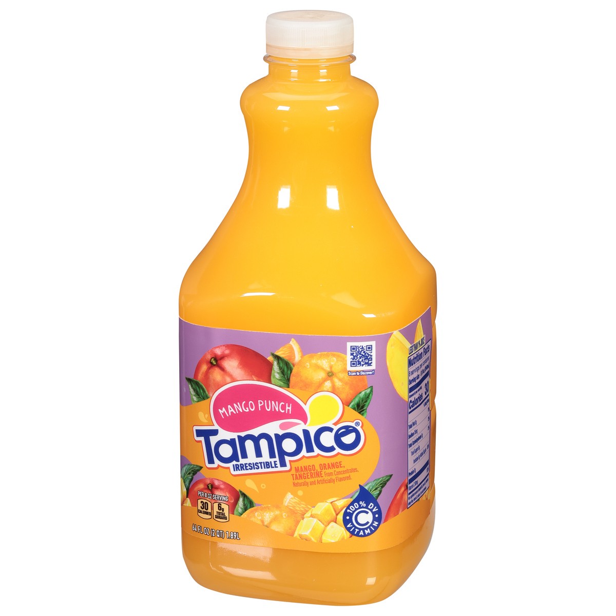 slide 3 of 4, Tampico Mango Punch, 64 fl oz