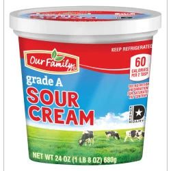 Our Family Sour Cream - 24 oz