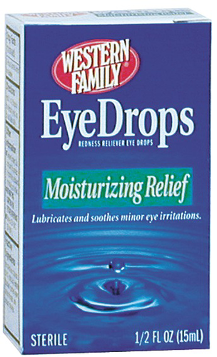 slide 1 of 1, Western Family Eye Drop Moisture Relief, 0.5 oz