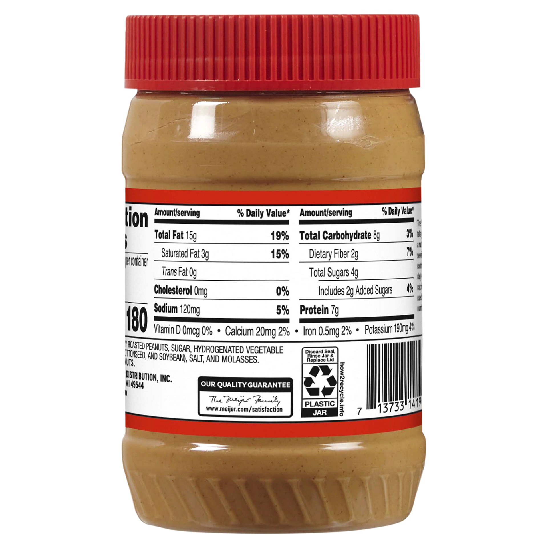 slide 13 of 17, Meijer Creamy Peanut Butter, 16 oz