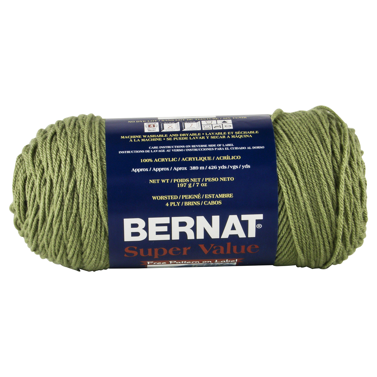 Bernat Super Value Yarn Forest Green 1 ct Shipt