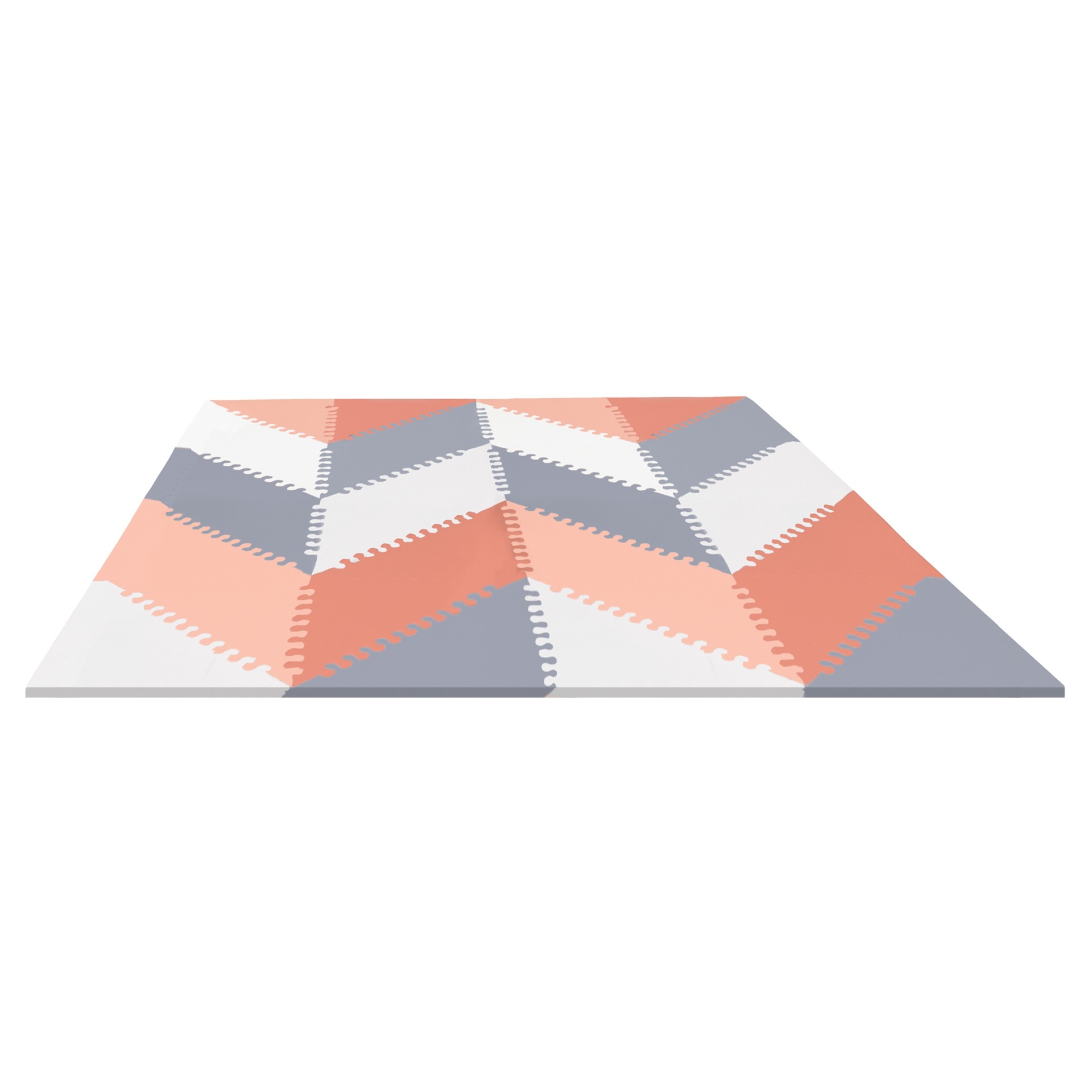 slide 1 of 5, Skip Hop Activity Playmat - Gray/Peach, 1 ct