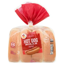 Giant Hot Dog Rolls - 8 ct
