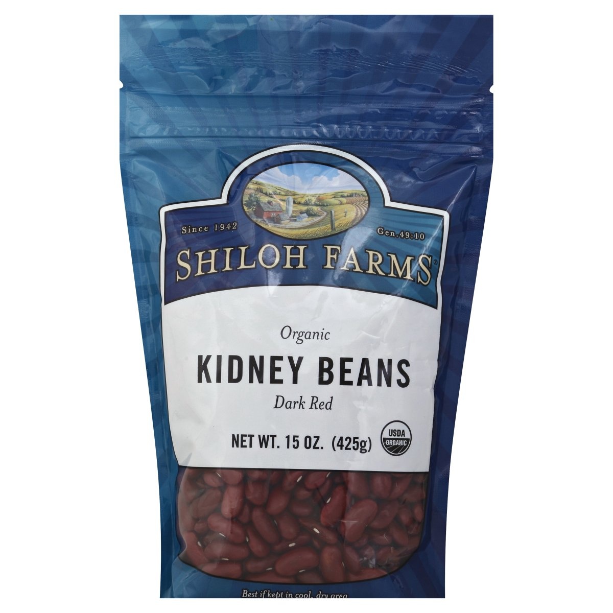 slide 1 of 1, Shiloh Farms Kidney Beans Org, 15 oz