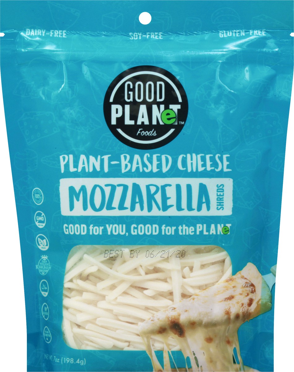 slide 6 of 9, GOOD PLANeT Mozzarella Shreds, 7 oz