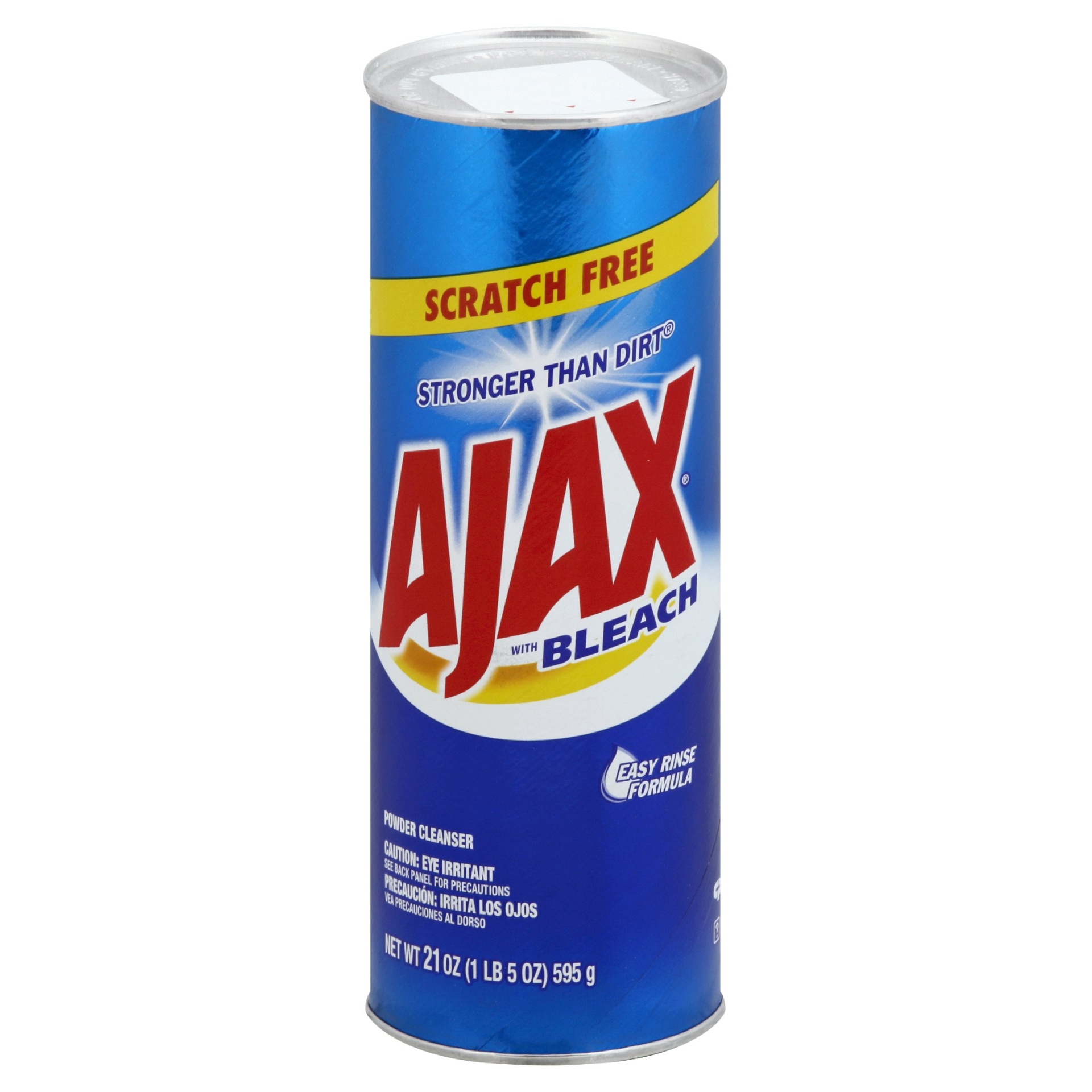 slide 1 of 1, Ajax Powder Cleaner With Bleach, 21 oz