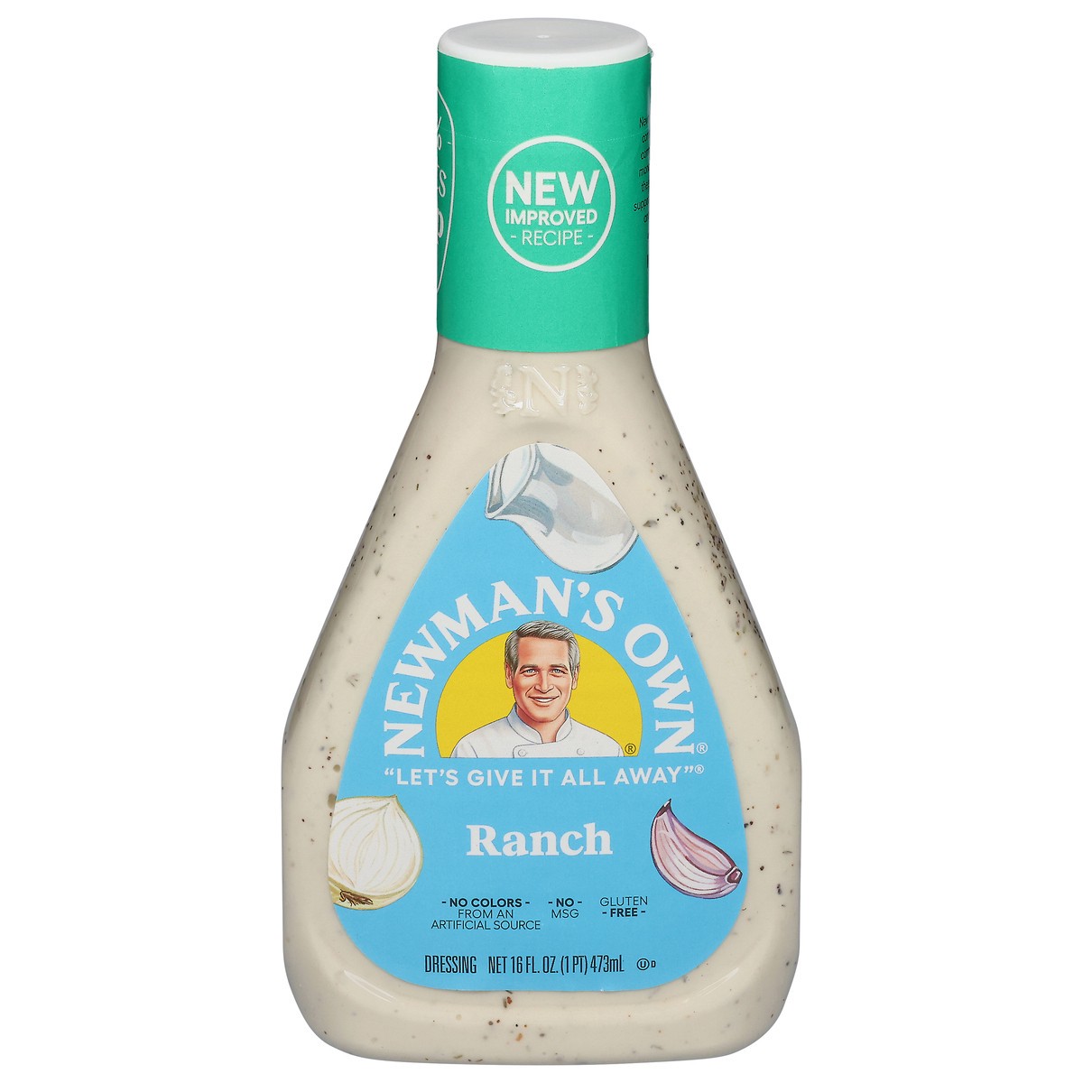 slide 1 of 13, Newman's Own Ranch Dressing 16 fl oz, 16 fl oz
