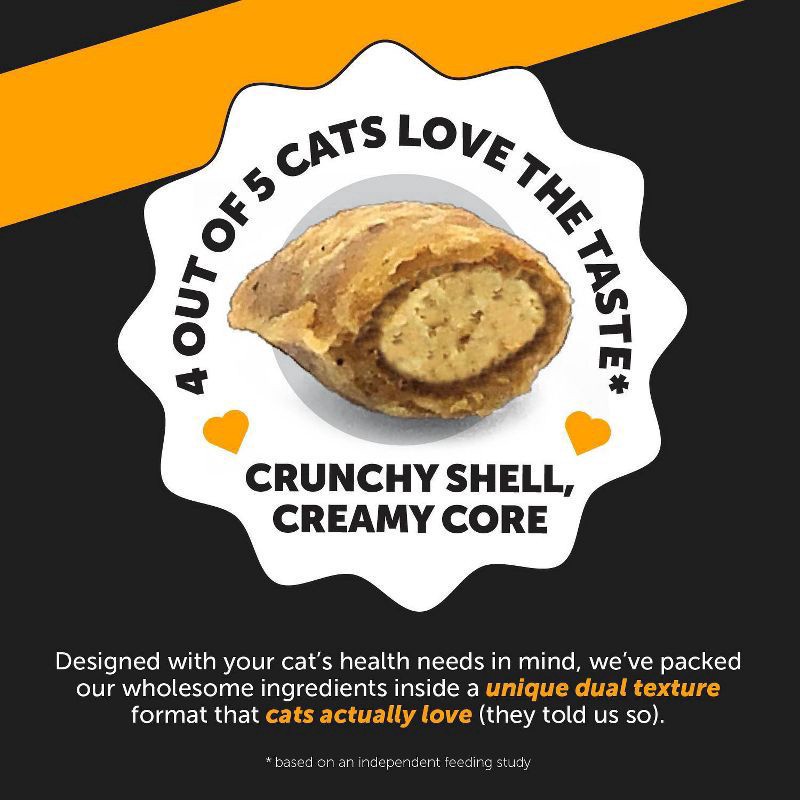 slide 4 of 10, Pet Honesty Immune Support Lysine Dual Texture Supplements for Cats, 3.7 oz., 3.7 oz