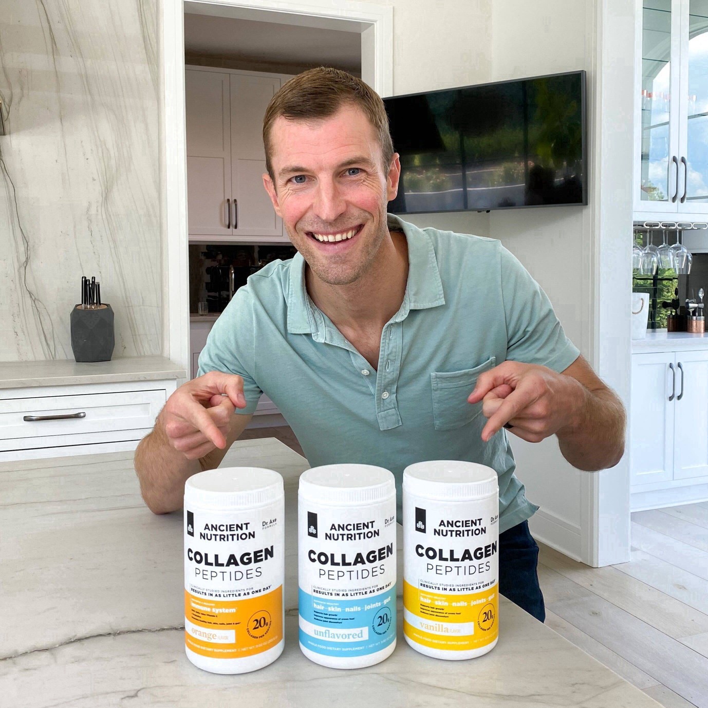 slide 45 of 61, Ancient Nutrition Vanilla Collagen Peptides Powder, 8.51 oz