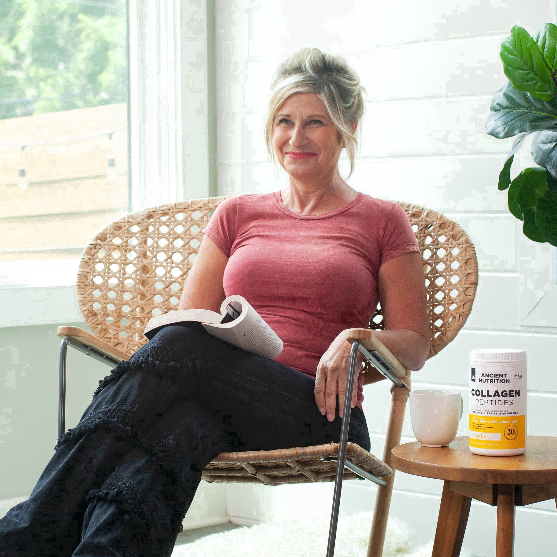 slide 31 of 61, Ancient Nutrition Vanilla Collagen Peptides Powder, 8.51 oz