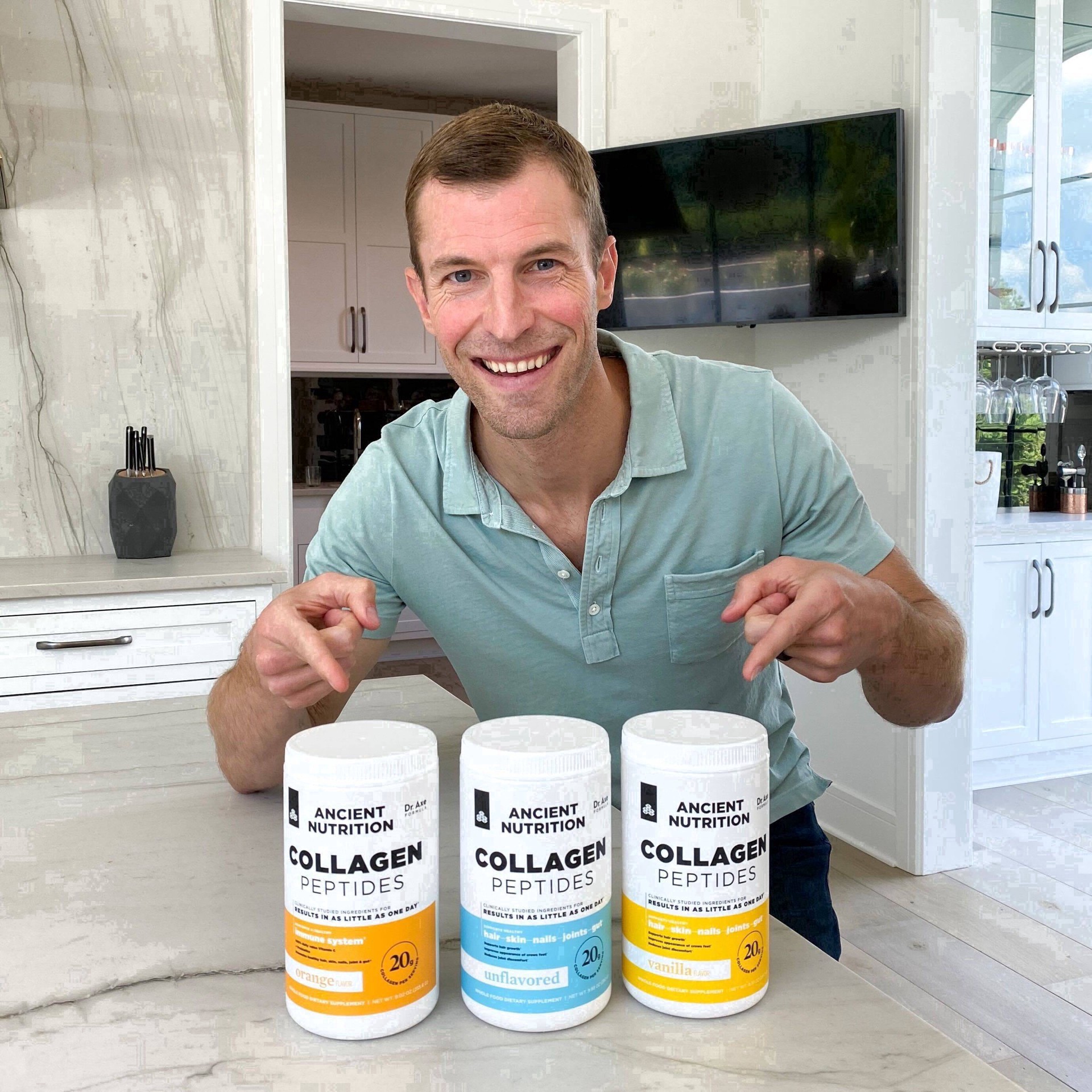 slide 39 of 61, Ancient Nutrition Vanilla Collagen Peptides Powder, 8.51 oz