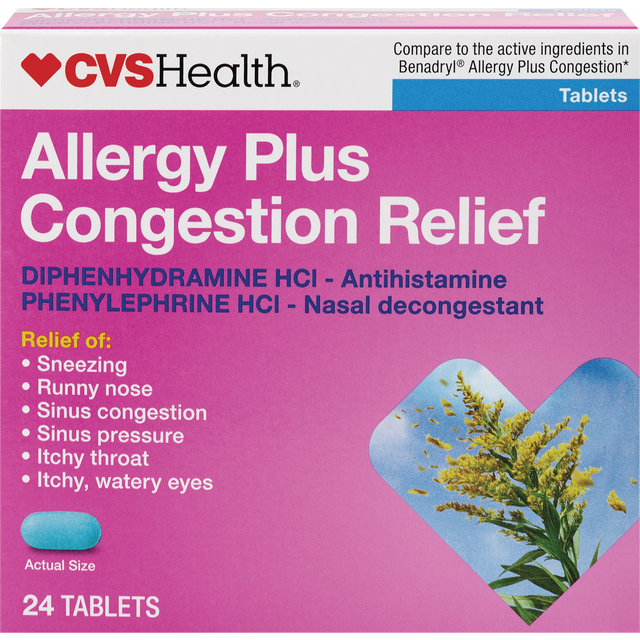 slide 1 of 1, CVS Health Non-Drowsy Daytime Sinus Relief Softgels, 16 ct