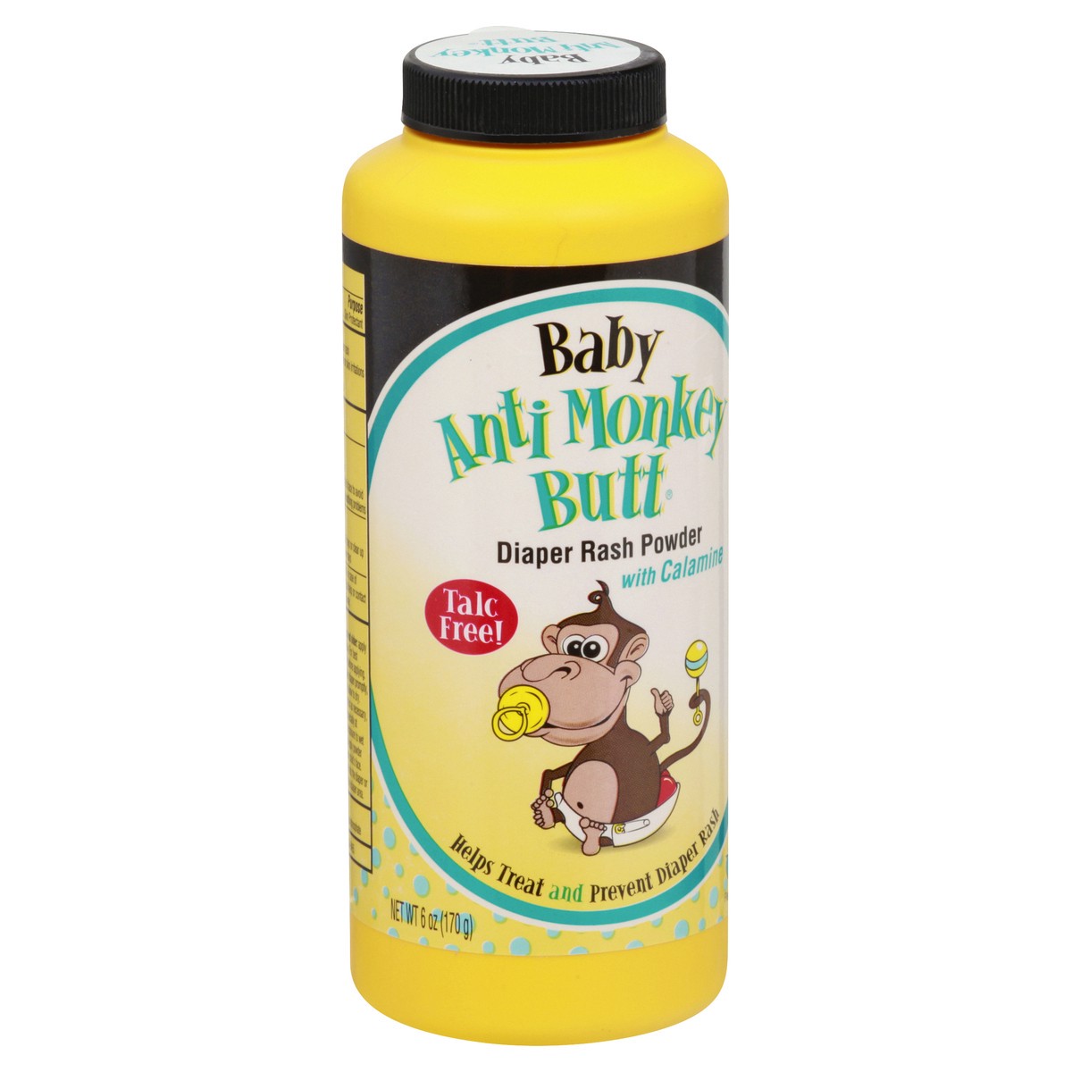 slide 5 of 11, Anti Monkey Butt Baby with Calamine Diaper Rash Powder 6 oz, 6 oz