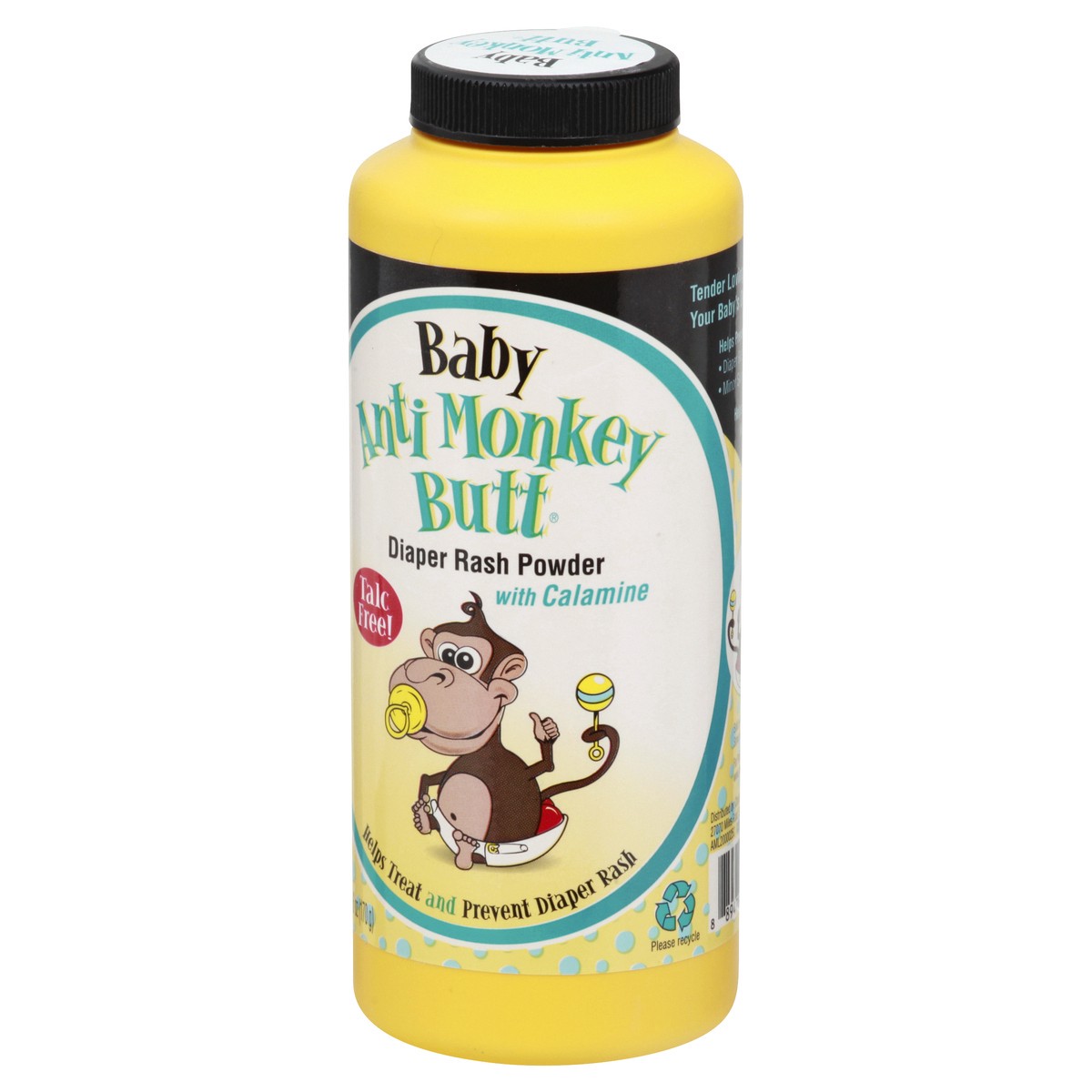 slide 3 of 11, Anti Monkey Butt Baby with Calamine Diaper Rash Powder 6 oz, 6 oz