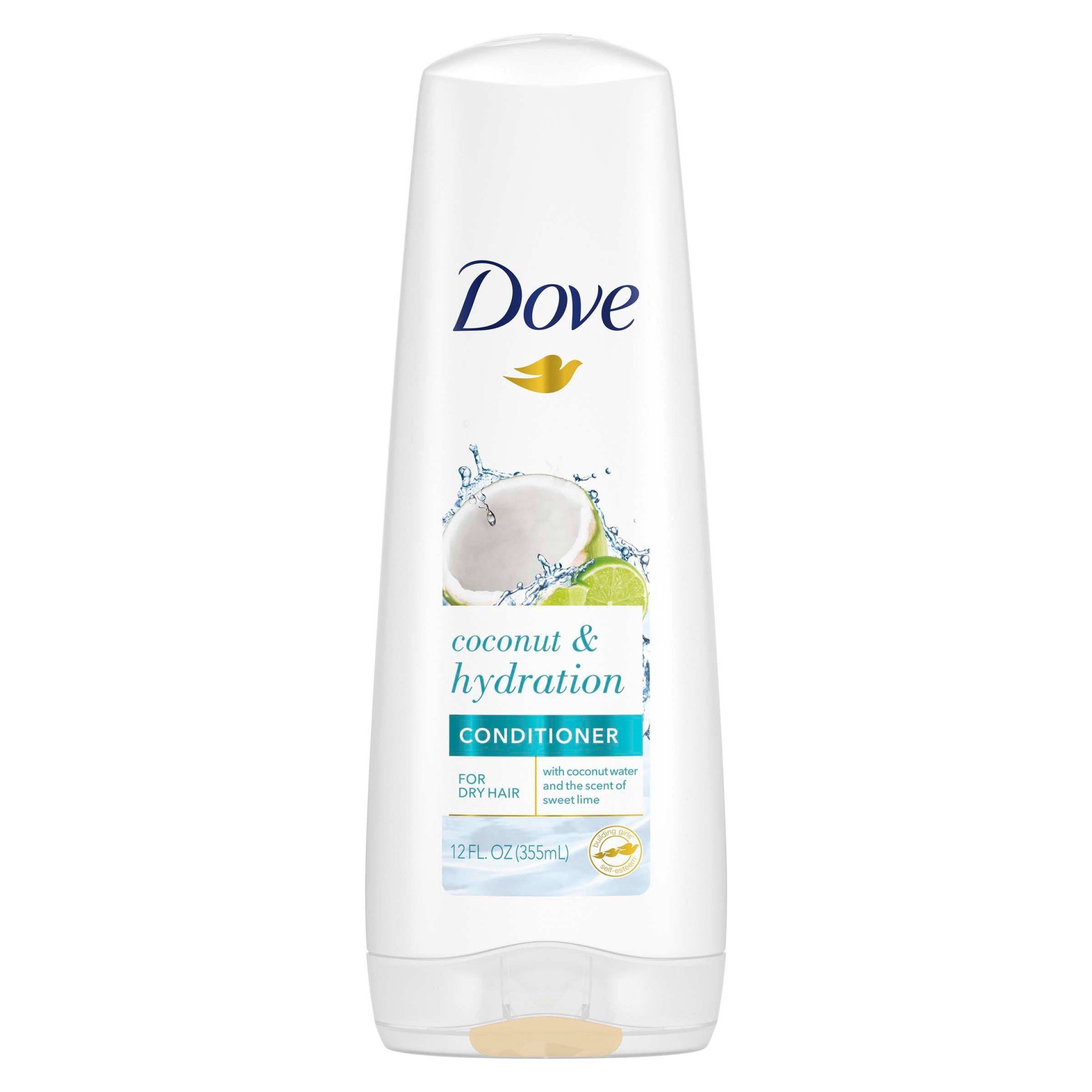 slide 1 of 6, Dove Nutritive Solutions Coconut Hydration Conditioner, 12 oz