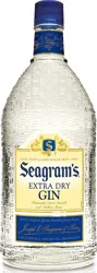 Seagram's Extra Dry Gin, 1.75 L Bottle, 80 Proof