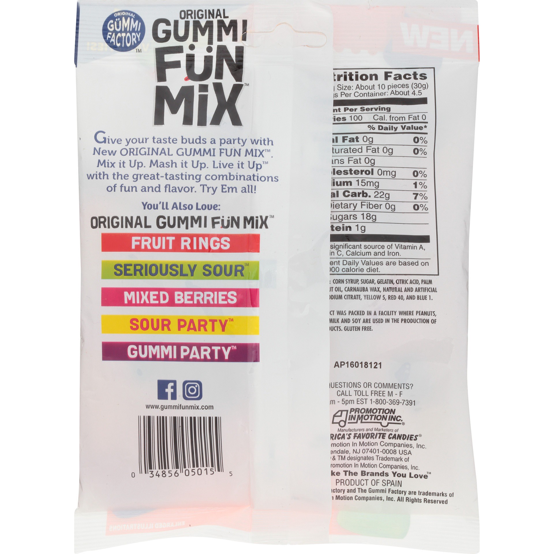 slide 5 of 7, Original Gummi Fun Mix Soda Pop, 5 oz